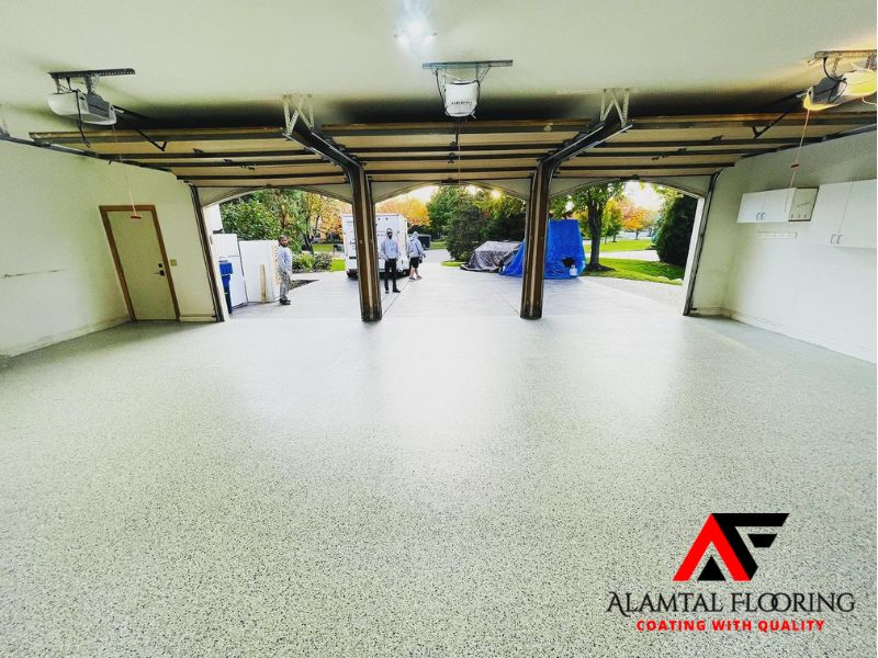 Protect Concrete Flooring With Polyaspartic Flooring Alamtal