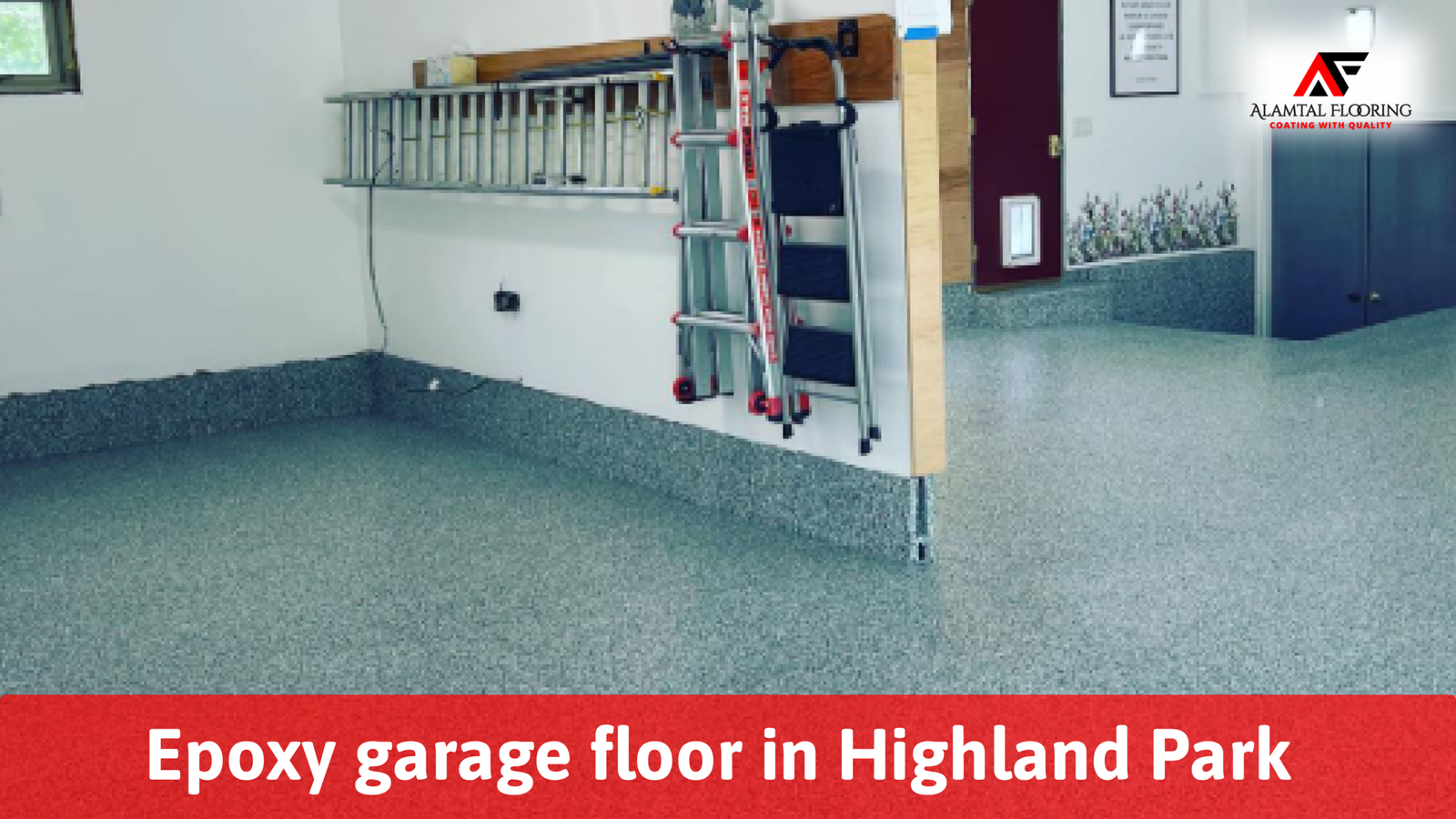 Epoxy garage flooring in Highland Park, MN
