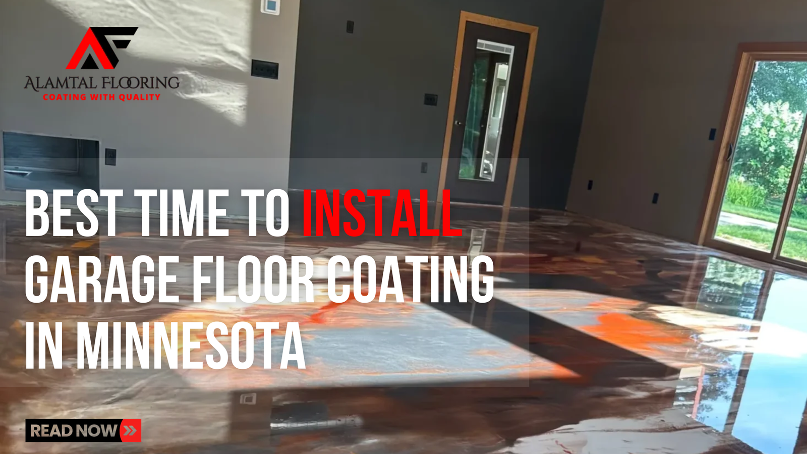 Best Time to Install Garage Floor Coating in Minnesota
