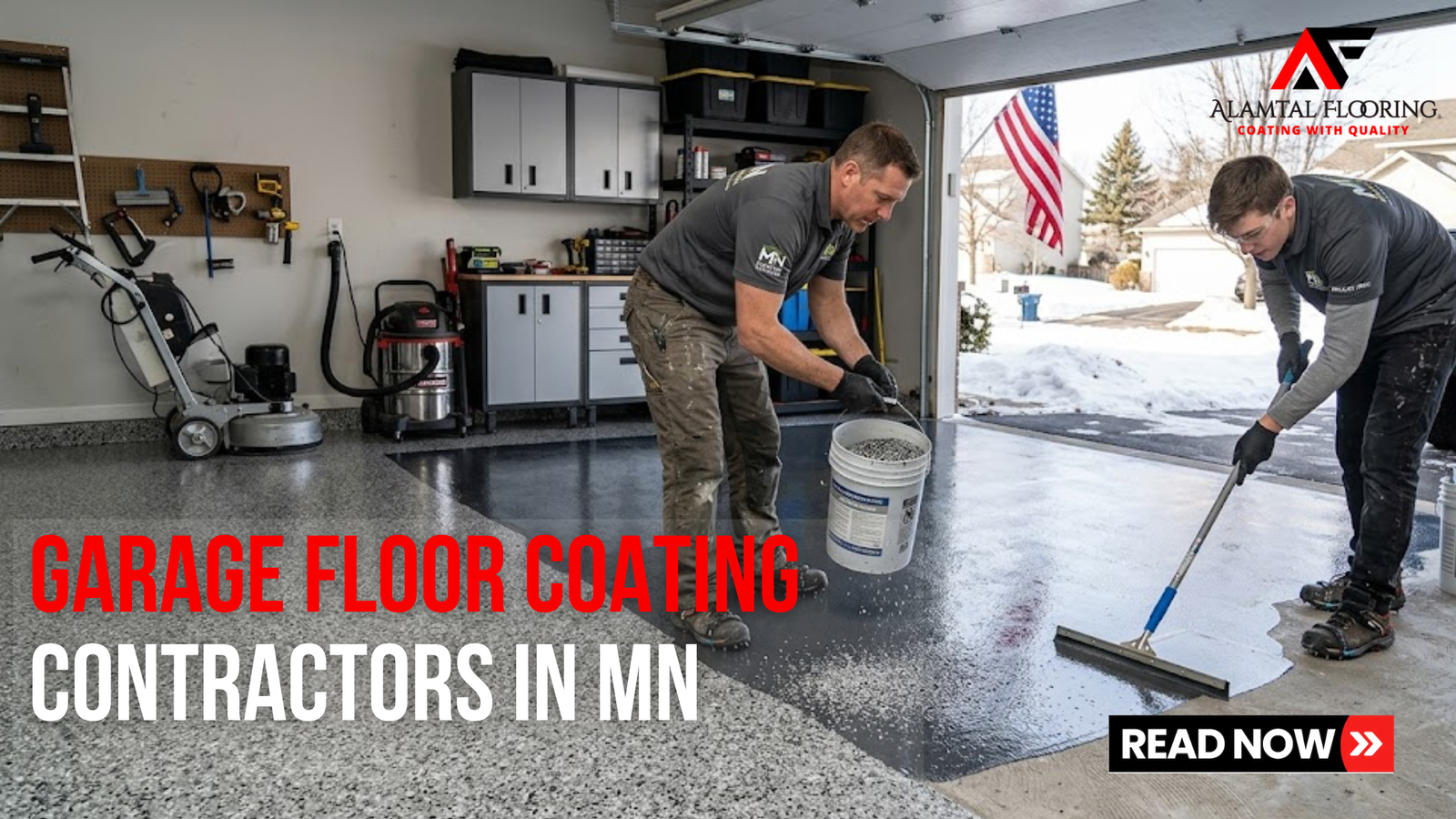 Garage Floor Coating Contractors in MN