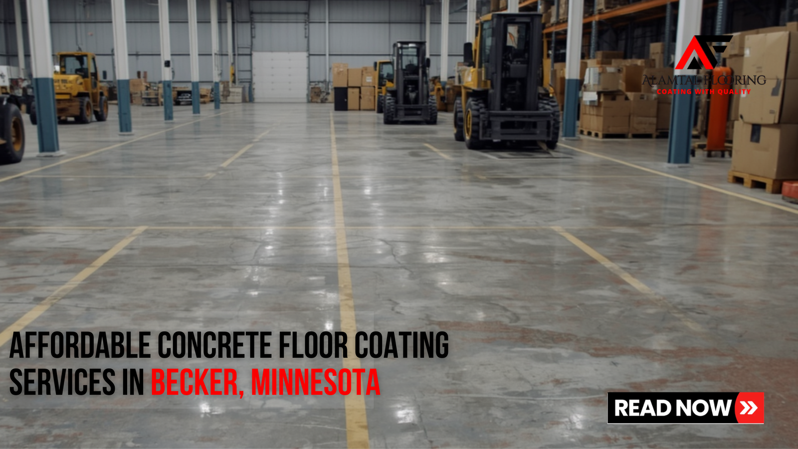 Affordable Concrete Floor Coating Services in Becker, Minnesota