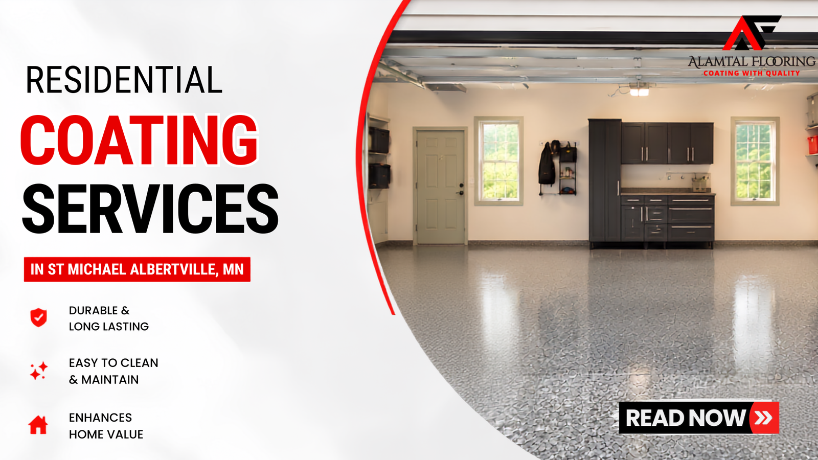 Residential coating services in St Michael Albertville