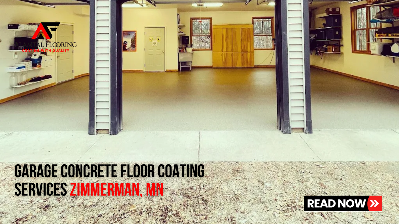 Garage Concrete Floor Coating Services Zimmerman, MN