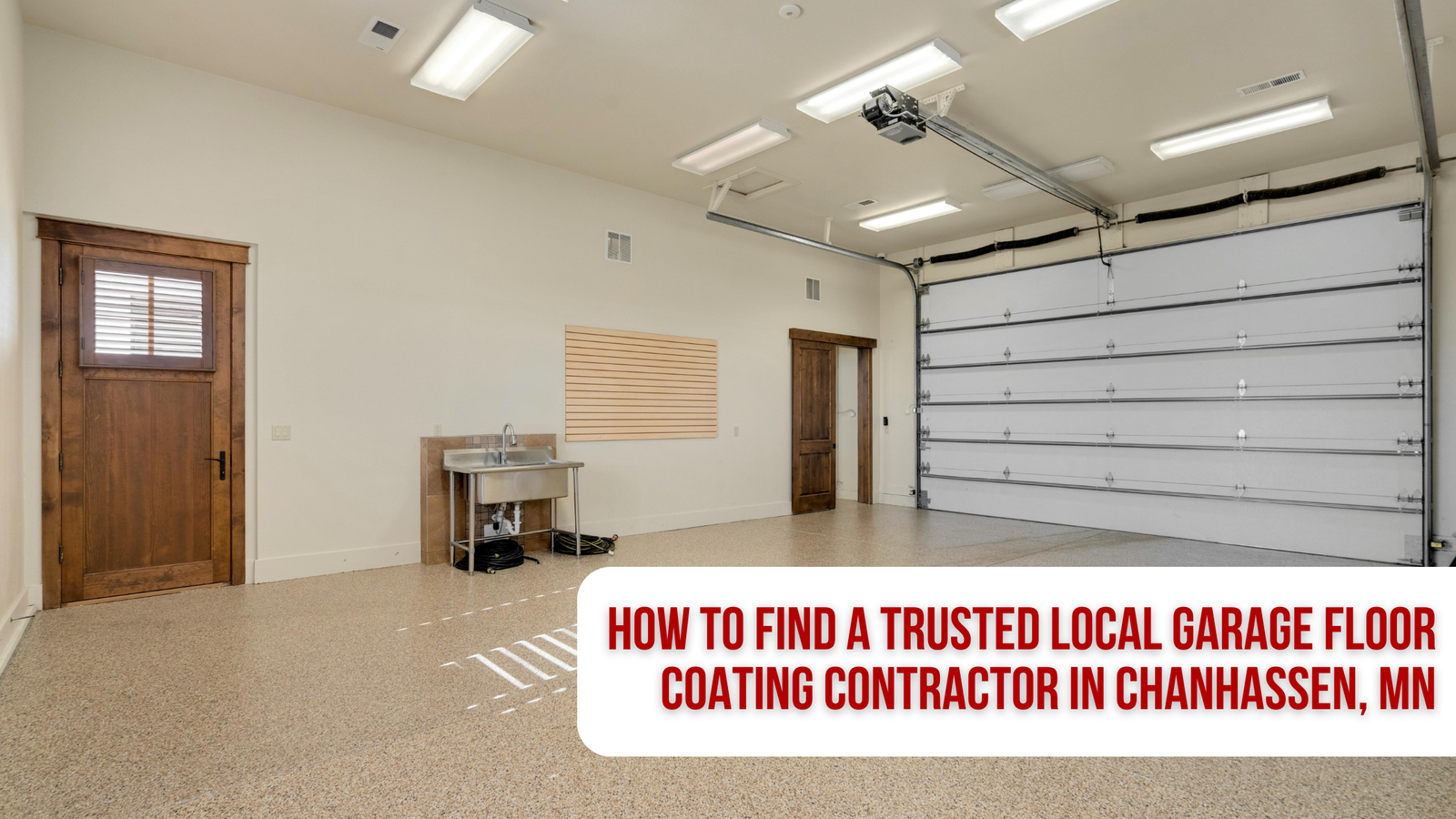 How to Find a Trusted Local Garage Floor Coating Contractor in Chanhassen, MN