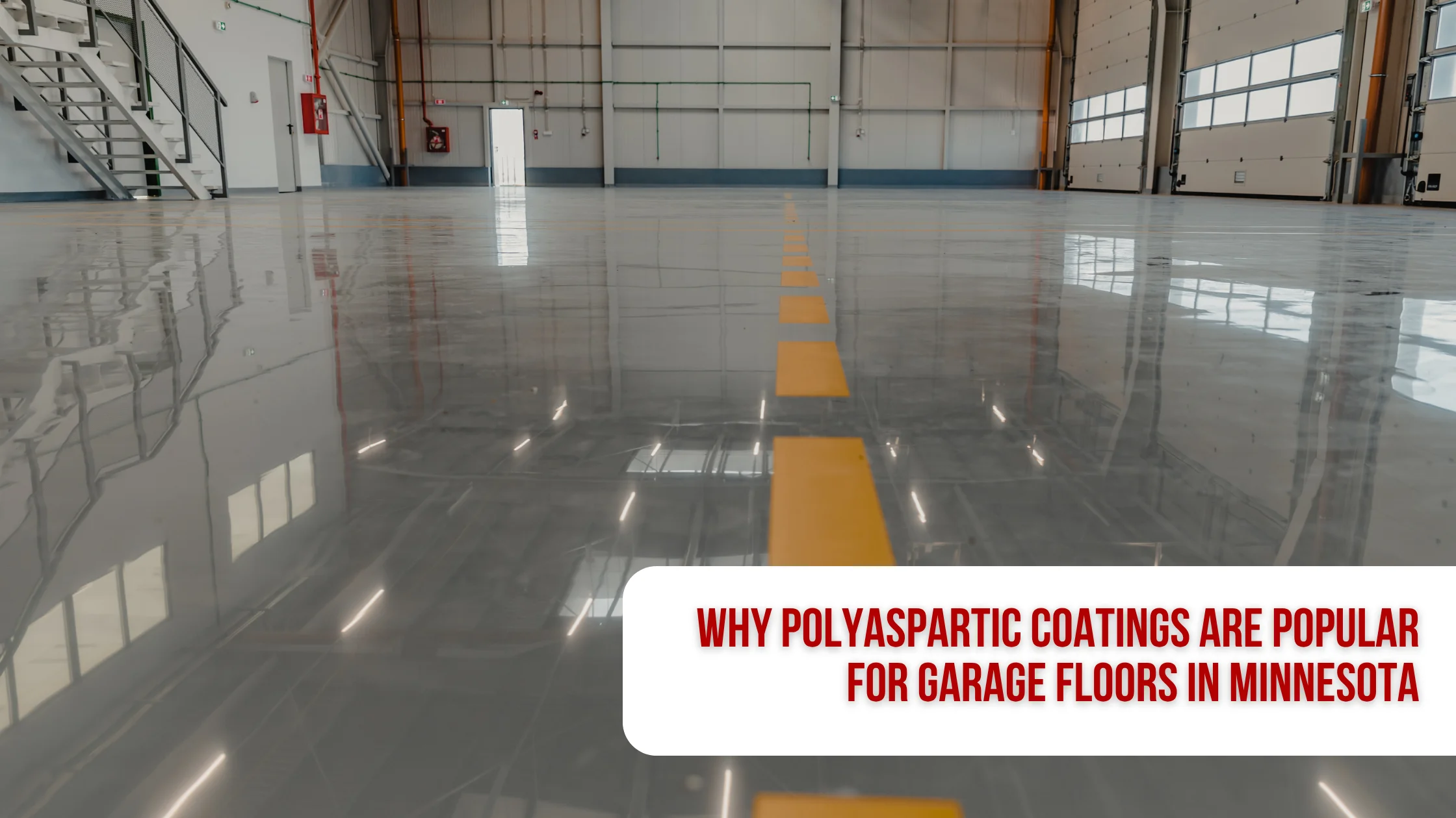 Why Polyaspartic Coatings Are Popular for Garage Floors in Minnesota