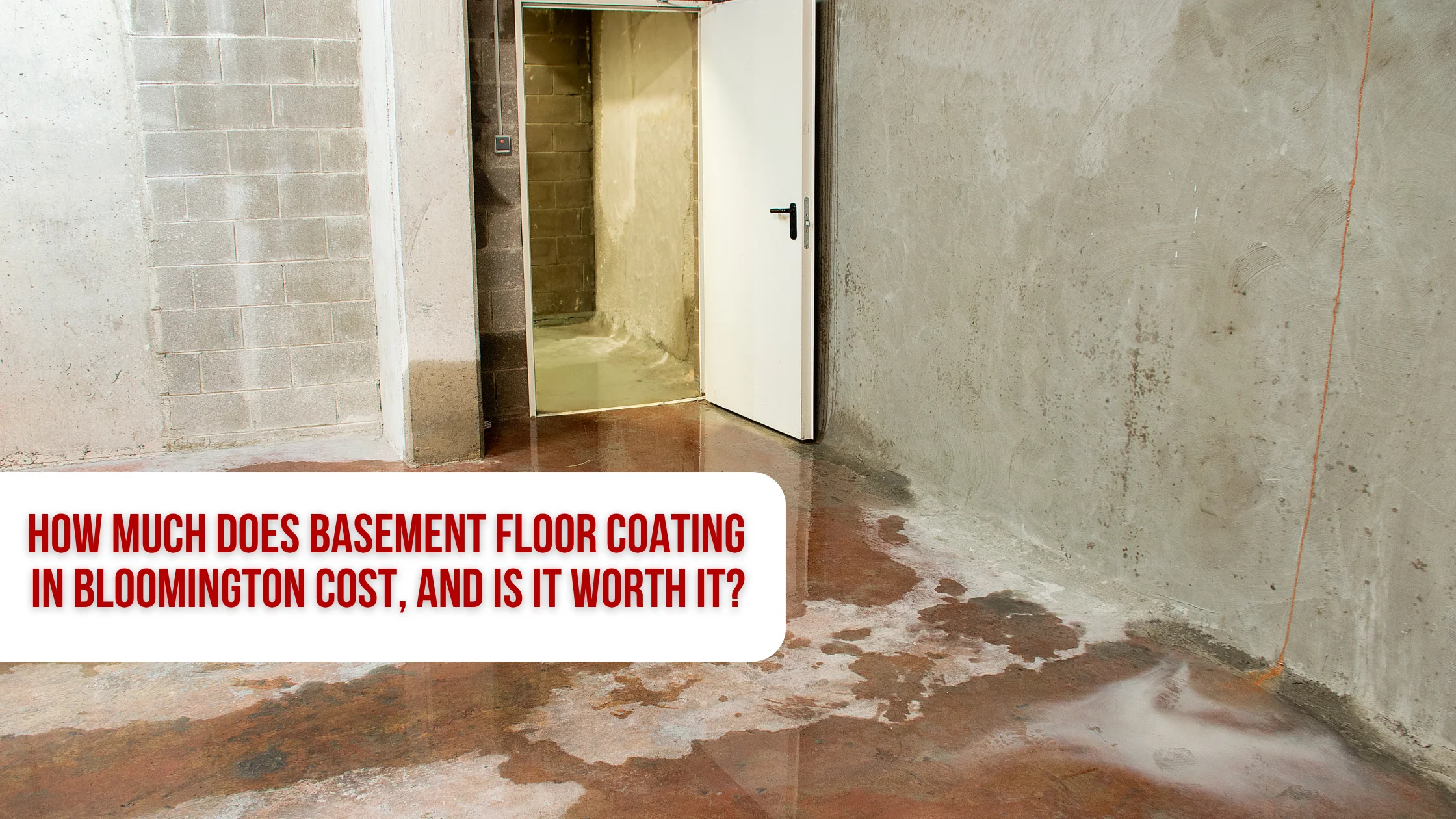 How Much Does Basement Floor Coating in Bloomington Cost, and Is It Worth It?